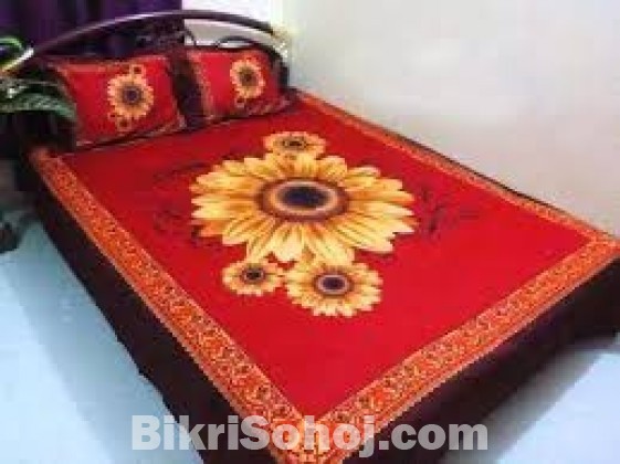 Double Size Cotton Bed Sheet Set  Product Code: DS=-10